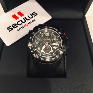 MENS SECULUS SWISS MADE WRISTWATCH